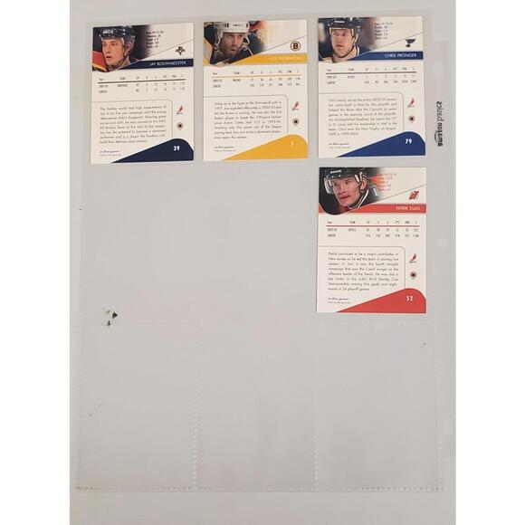 70+ 2003-04 In The Game ITG NHL Hockey Cards NM-MT Lot Stars Rookies Veterans - Picture 11 of 11